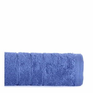 Modrý bavlněný ručník IHOME Omega, 50 x 100 cm