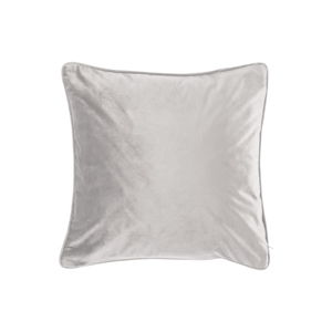 Světle šedý polštář Tiseco Home Studio Velvety, 45 x 45 cm
