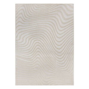 Béžový vlněný koberec 200x290 cm Channel – Flair Rugs