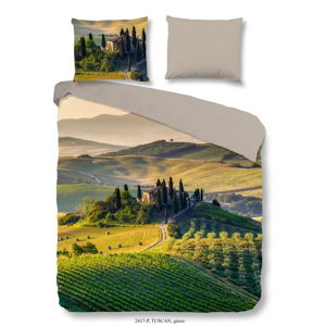 Bavlněné povlečení Good Morning Tuscan, 140 x 200 cm