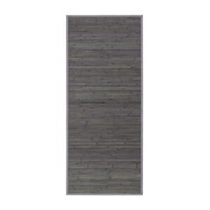 Šedý bambusový koberec běhoun 75x175 cm – Casa Selección