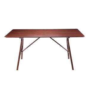 Dřevěný jídelní stůl sømcasa Amara, 160 x 95 cm