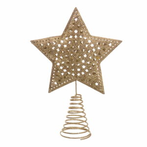Hvězda na vánoční strom ve zlaté barvě Unimasa Terminal