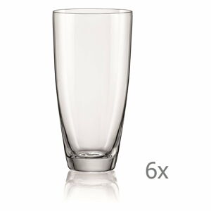Sada 6 sklenic Crystalex Kate, 350 ml