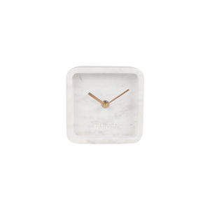 Bílé nástěnné mramorové hodiny Zuiver Luxury Time