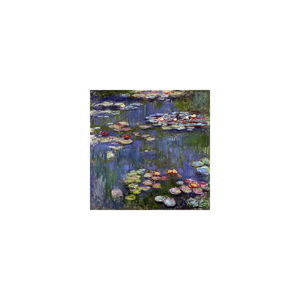 Reprodukce obrazu Claude Monet - Water Lilies, 60 x 60 cm