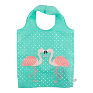 Skládací nákupní taška Sass & Belle Tropical Flamingo