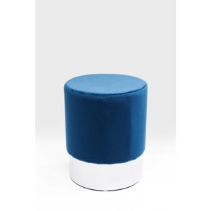 Modrá stolička Kare Design Cherry, ∅ 35 cm