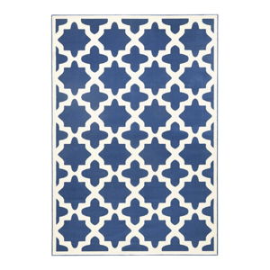 Modro-bílý koberec Zala Living Noble, 200 x 290 cm