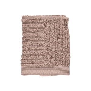 Béžový ručník ze 100% bavlny na obličej Zone Classic, 30 x 30 cm