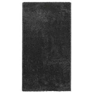 Tmavě šedý koberec Universal Velur, 57 x 110 cm