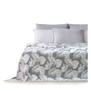 Přehoz přes postel DecoKing Tropical Leafes, 260 x 280 cm
