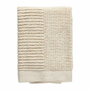 Béžový bavlněný ručník Zone Classic, 70 x 50 cm