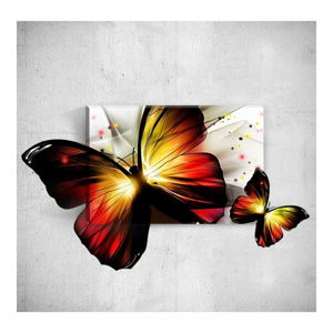 Nástěnný 3D obraz Mosticx Butterfly, 40 x 60 cm