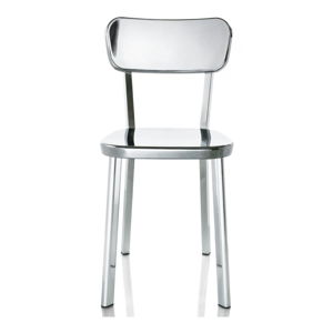 Jídelní židle ve stříbrné barvě Magis Deja-vu
