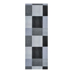 Šedý koberec běhoun 48x100 cm Sally Animalier – Universal